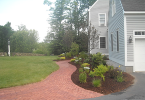 Brick Walkway for a home in Concrod NH